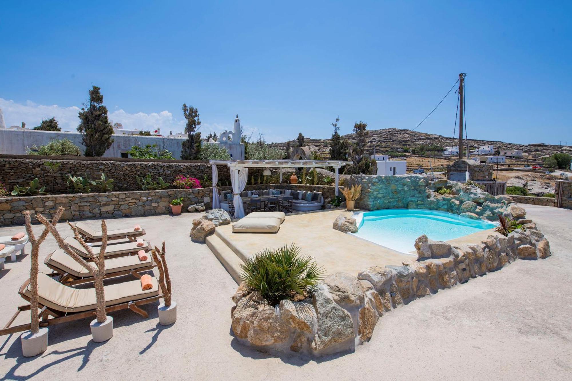 Tatiana Villa & Apartments Klouvas Екстер'єр фото