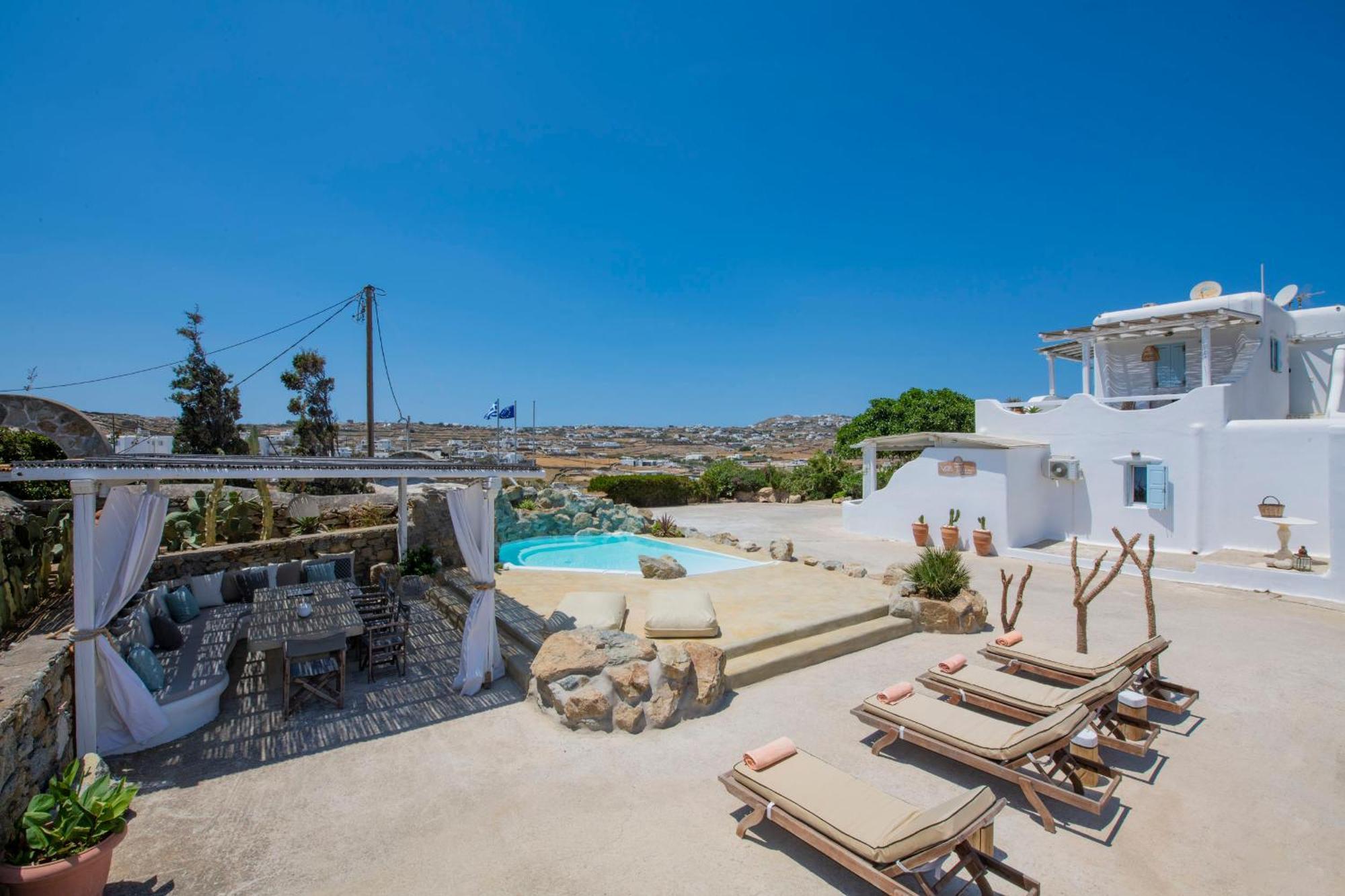 Tatiana Villa & Apartments Klouvas Екстер'єр фото