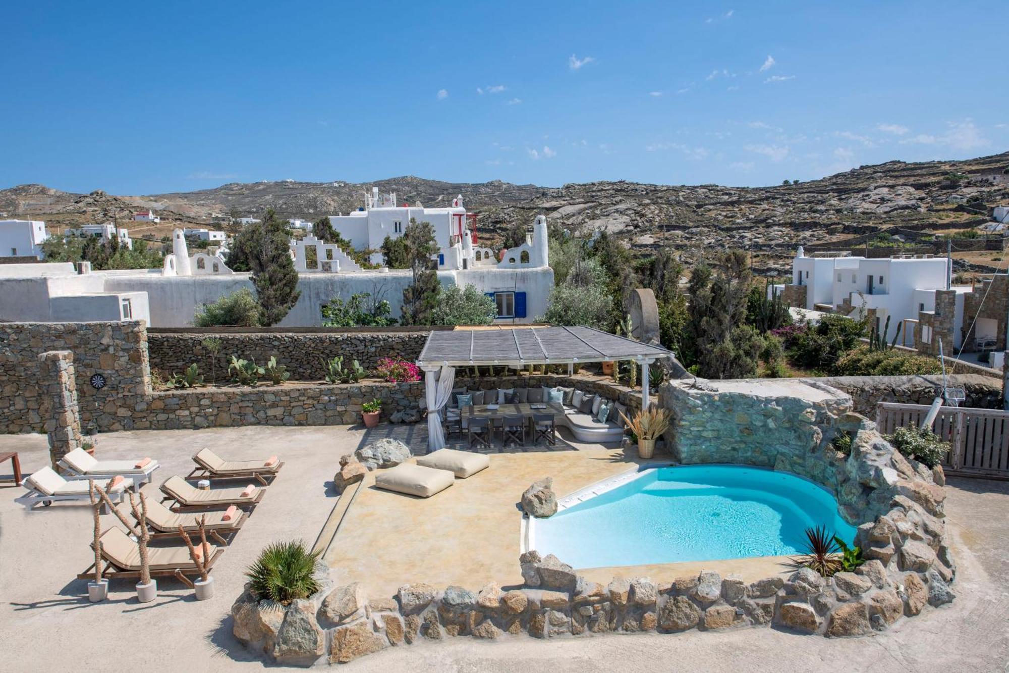 Tatiana Villa & Apartments Klouvas Екстер'єр фото